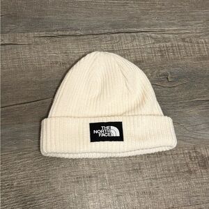 The North Face Ivory Knit Beanie